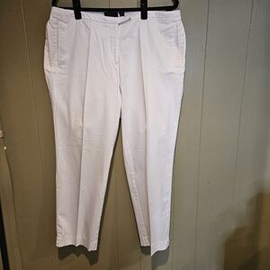 Avenue Stretch Capris, Women's, Size 14, White, Summer, Travel